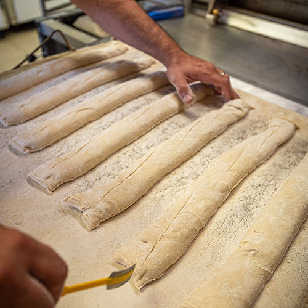 Préparation de la pâte à pain